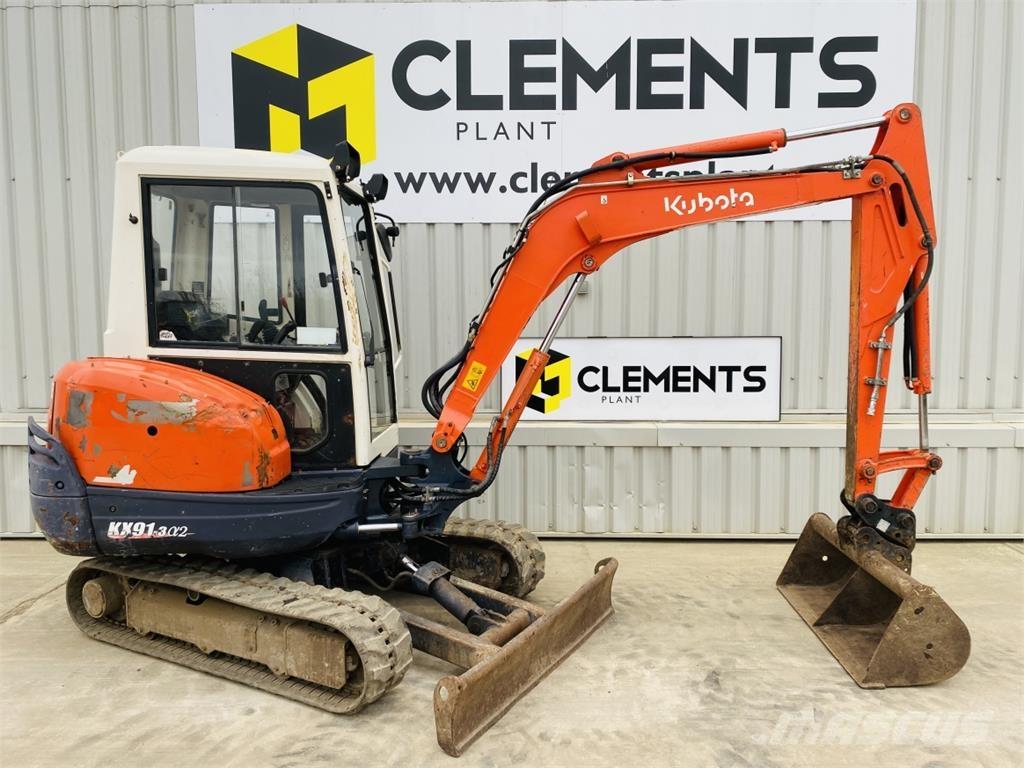 Kubota KX91-3a2 حفارات صغيرة أقل من 7 طن (حفارات صغيرة)