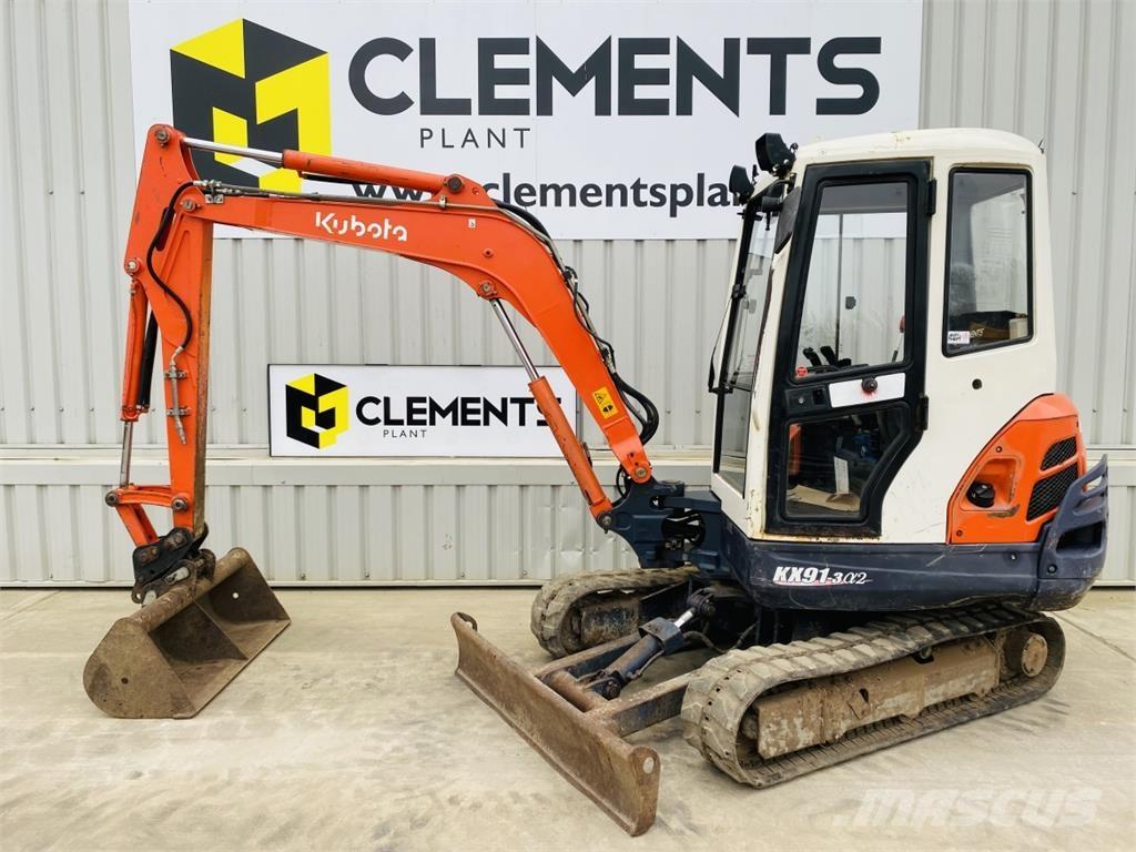 Kubota KX91-3a2 حفارات صغيرة أقل من 7 طن (حفارات صغيرة)
