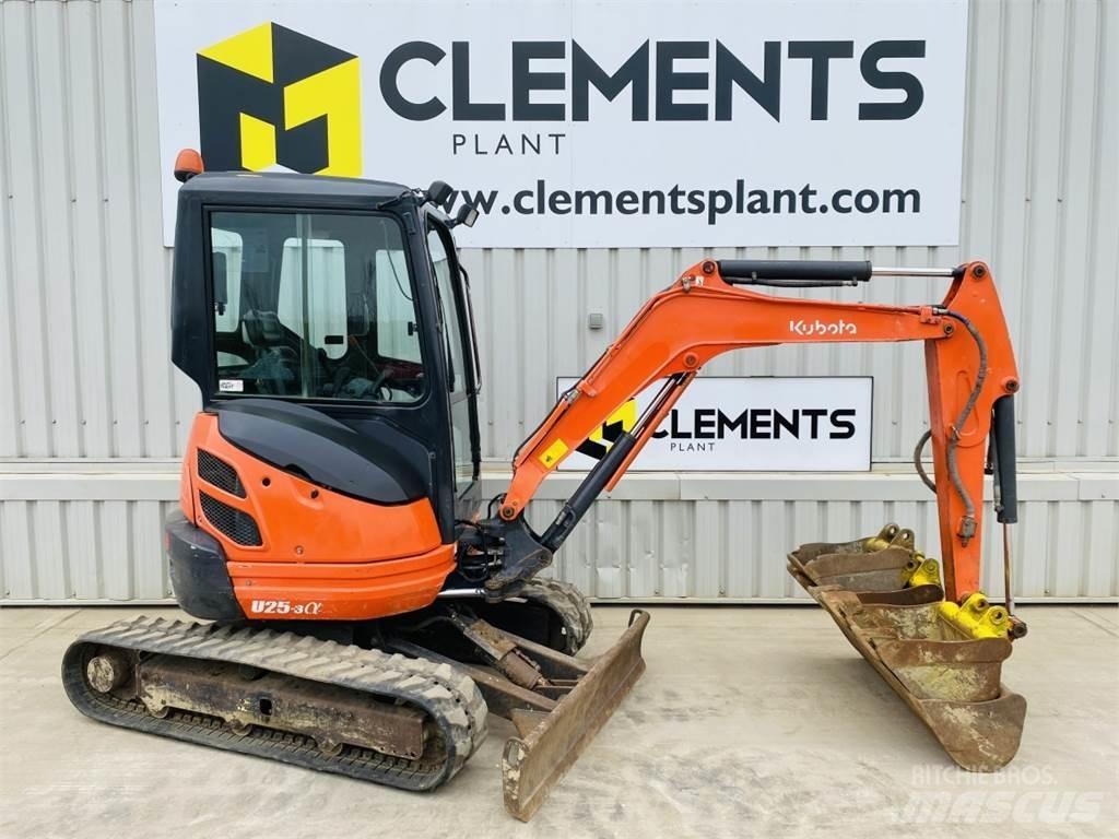 Kubota U25-3EU حفارات صغيرة أقل من 7 طن (حفارات صغيرة)