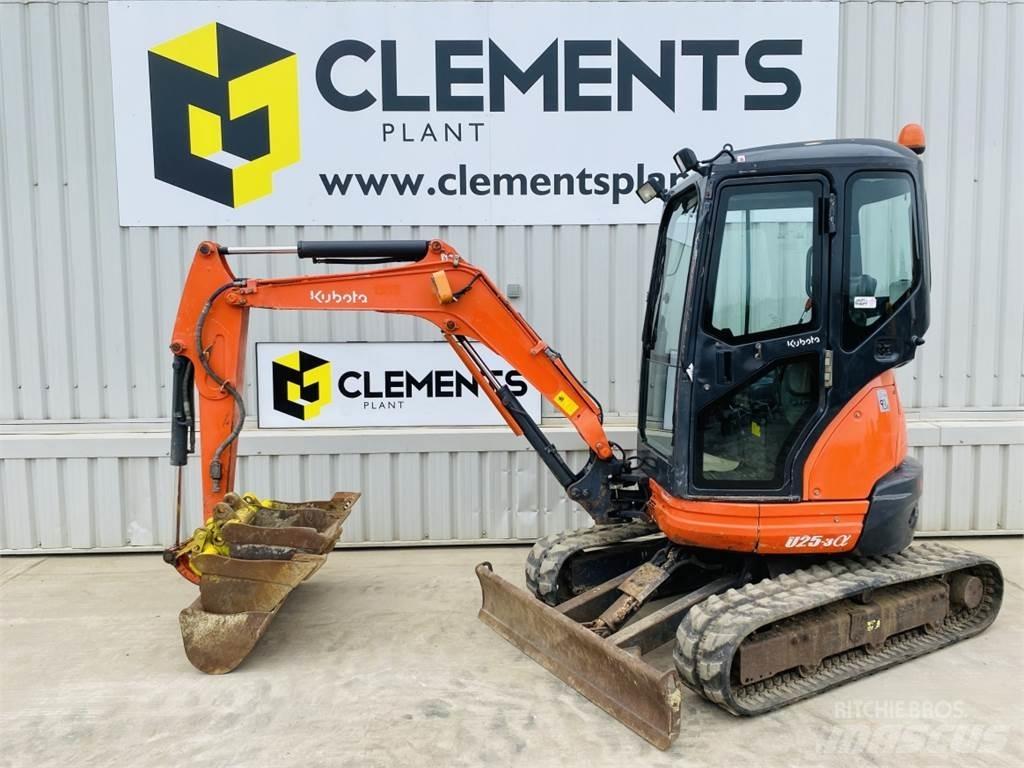 Kubota U25-3EU حفارات صغيرة أقل من 7 طن (حفارات صغيرة)