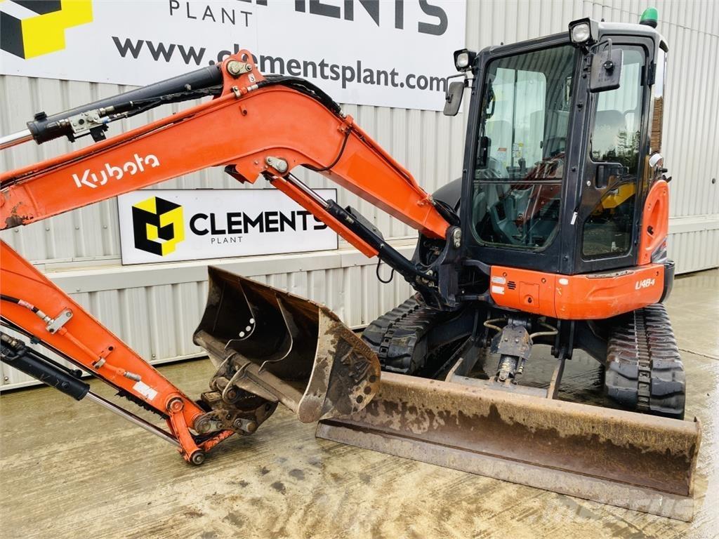 Kubota U48-4 حفارات وسط 7 طن - 12 طن