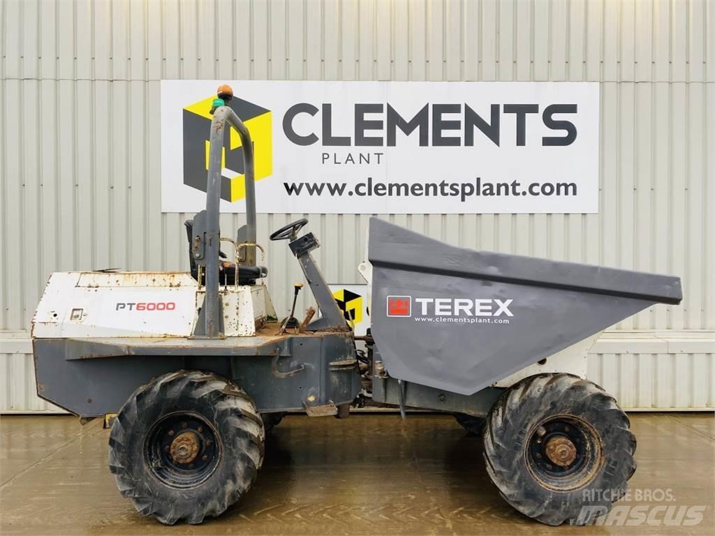 Terex 6T Dumper عربات نقل قلابة للمواقع
