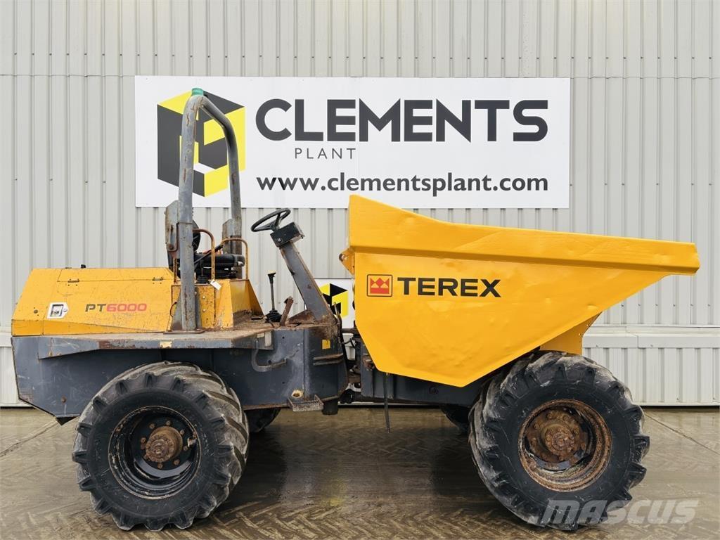 Terex PT6000 عربات نقل قلابة للمواقع