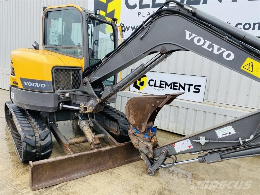 Volvo ECR58D حفارات وسط 7 طن - 12 طن
