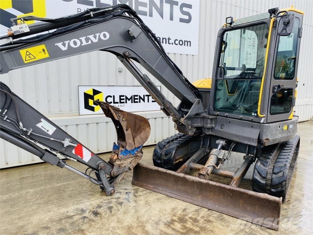 Volvo ECR58D حفارات وسط 7 طن - 12 طن