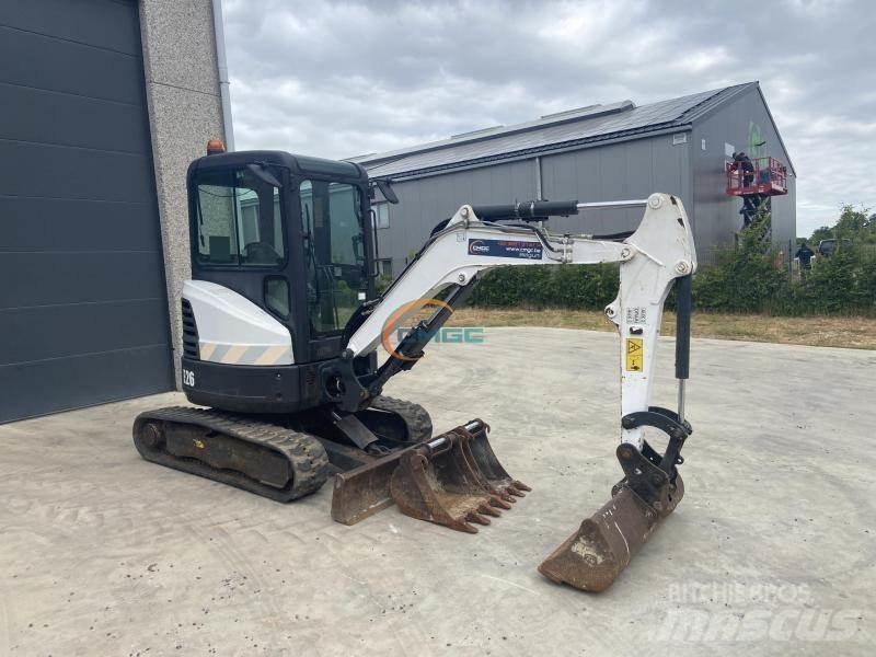 Bobcat E 26 حفارات بعجل