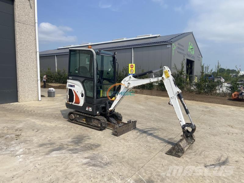 Bobcat E19 حفارات بعجل