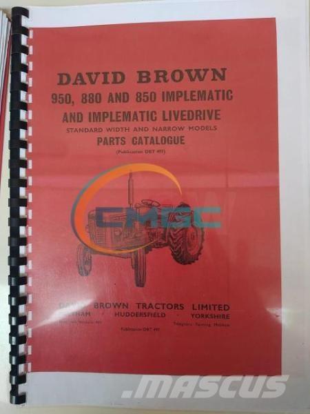 David Brown 850 الجرارات