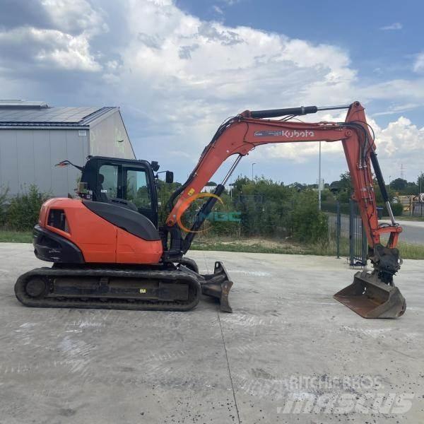 Kubota KX080-4 حفارات بعجل