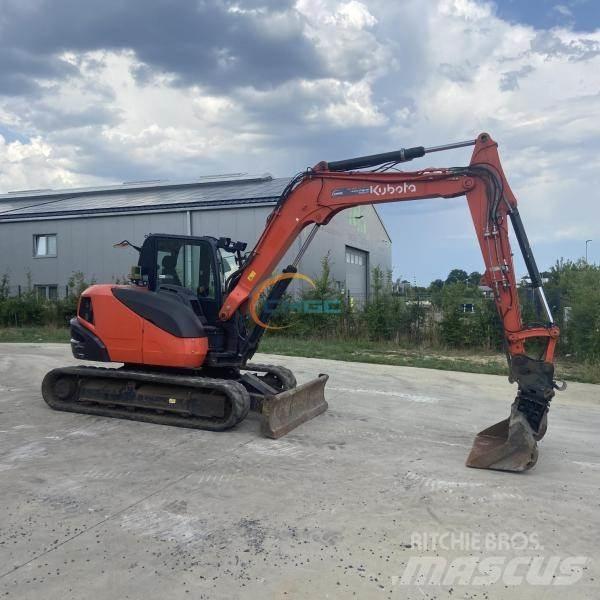 Kubota KX080-4 حفارات بعجل