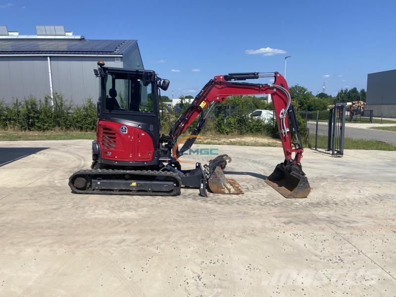 Yanmar VIO38-6 حفارات بعجل