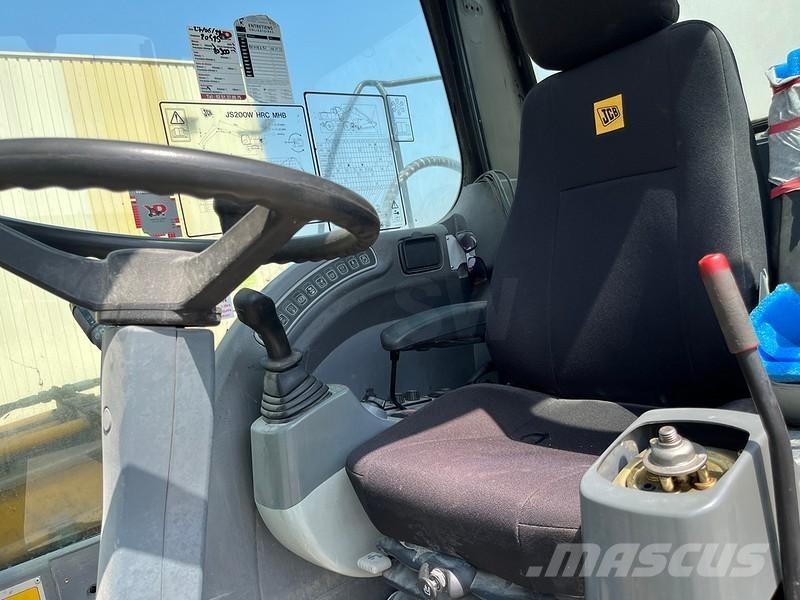 JCB JS200W مناولات المخلفات / مناولات صناعية
