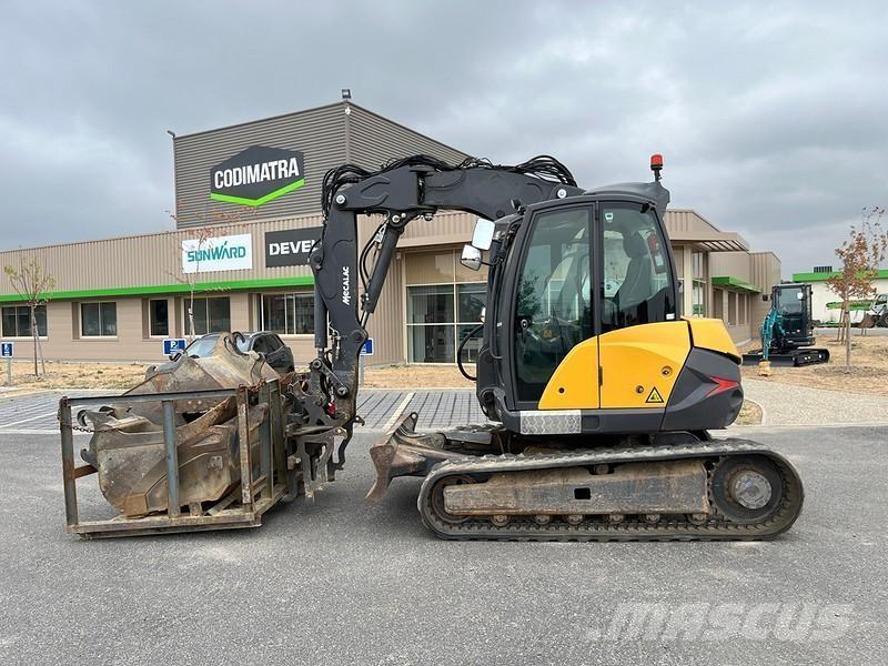 Mecalac 10 MCR حفارات زحافة