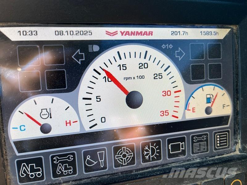 Yanmar SV120 حفارات زحافة