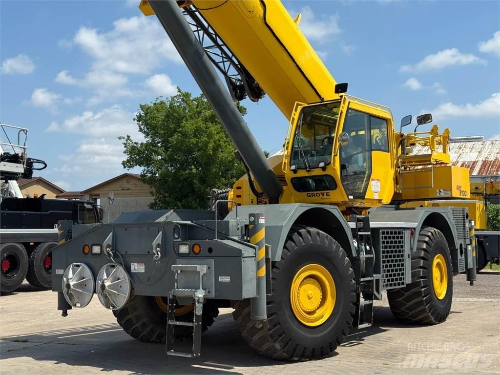 Grove GRT8100 رافعات الطرق الوعرة