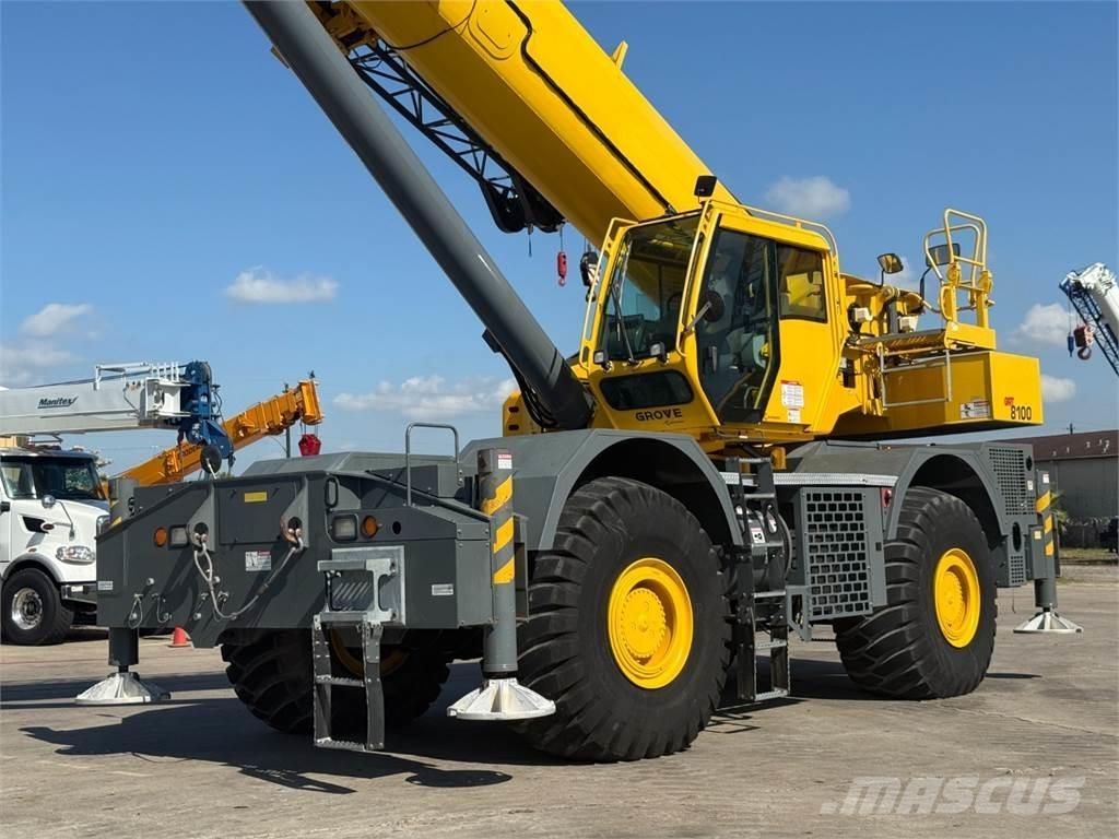Grove GRT8100 رافعات الطرق الوعرة