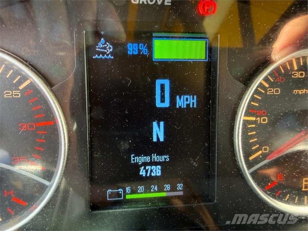 Grove TMS500-2 رافعات صالحة لكل أنواع الطرق