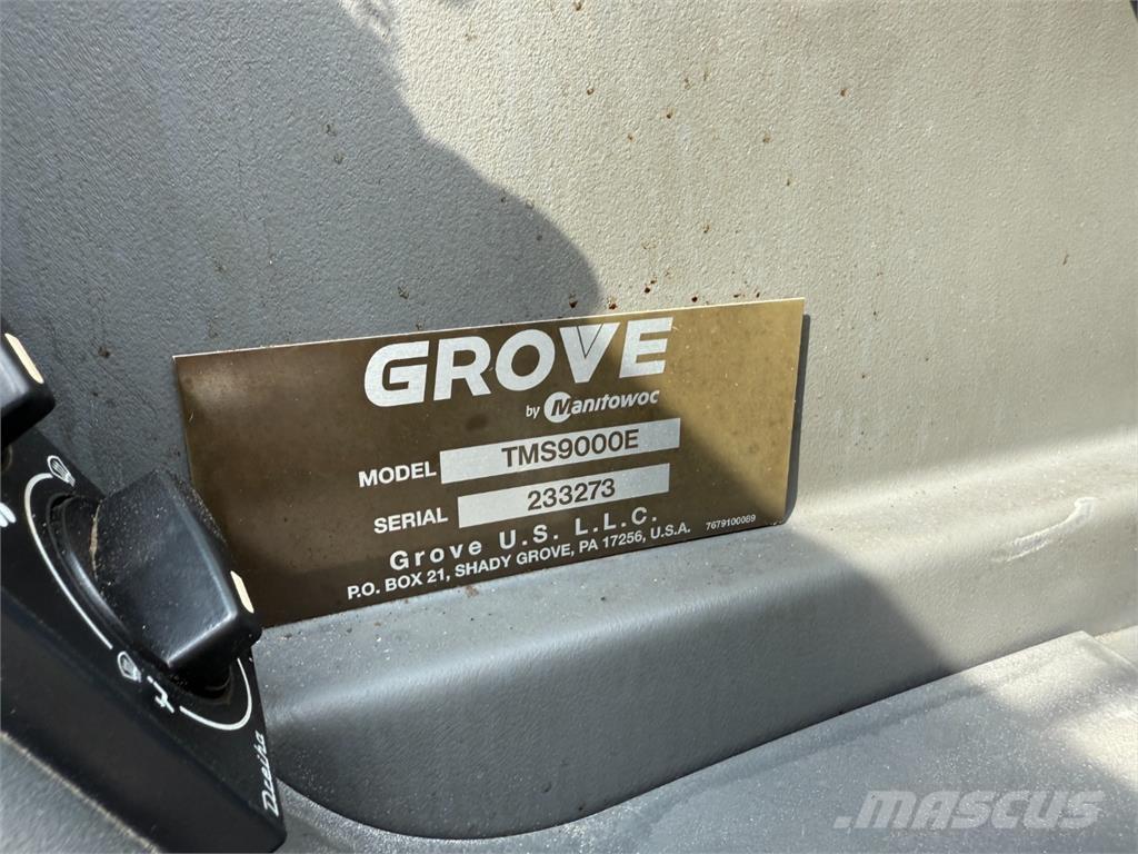 Grove TMS9000E رافعات صالحة لكل أنواع الطرق
