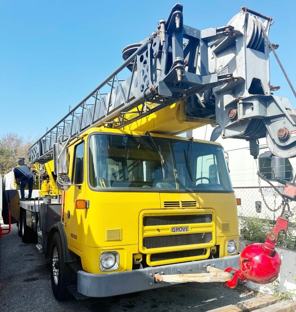 Grove TMS500E-2 رافعات صالحة لكل أنواع الطرق