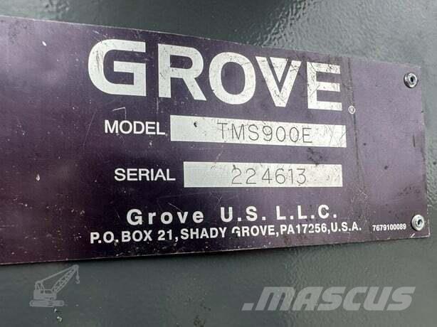 Grove TMS900E رافعات صالحة لكل أنواع الطرق
