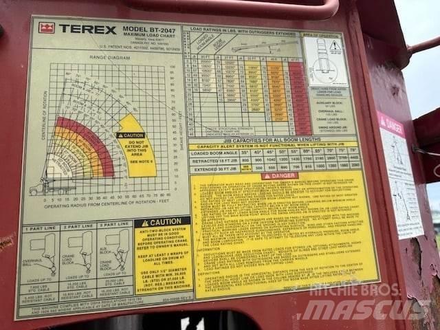 Terex BT 2047 شاحنات الرافعات