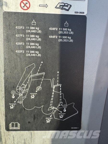 CAT 444 F2 لوادر ذات جرافات عكسية