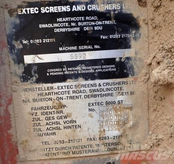 Extec 5000 ST (turbo) غرابيل