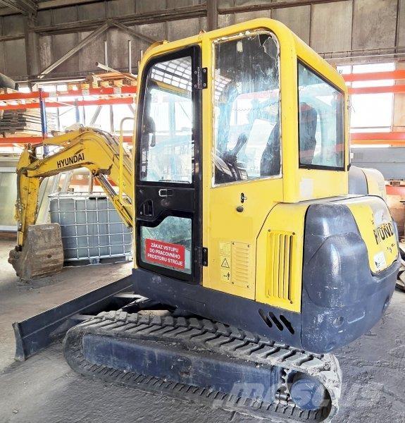 Hyundai Robex 35-7 حفارات صغيرة أقل من 7 طن (حفارات صغيرة)