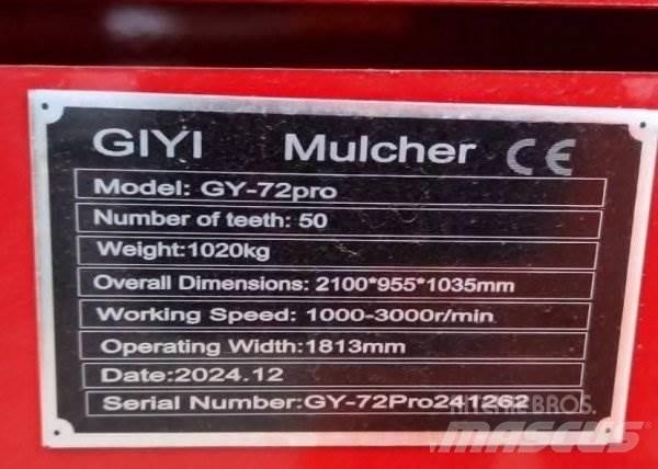  _JINÉ GIYI GY-72pro ماكينات تقطيع أخشاب الحراجة