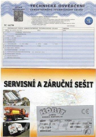  Kobit S-26 معدات نشر الرمال والملح