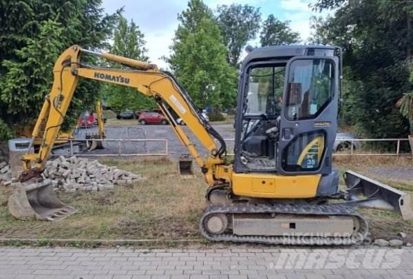 Komatsu PC 35 MR-3 حفارات صغيرة أقل من 7 طن (حفارات صغيرة)