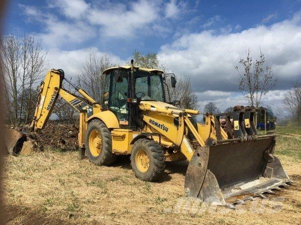 Komatsu WB 97 R2 لوادر ذات جرافات عكسية