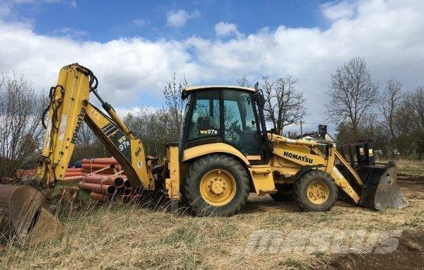 Komatsu WB 97 R2 لوادر ذات جرافات عكسية