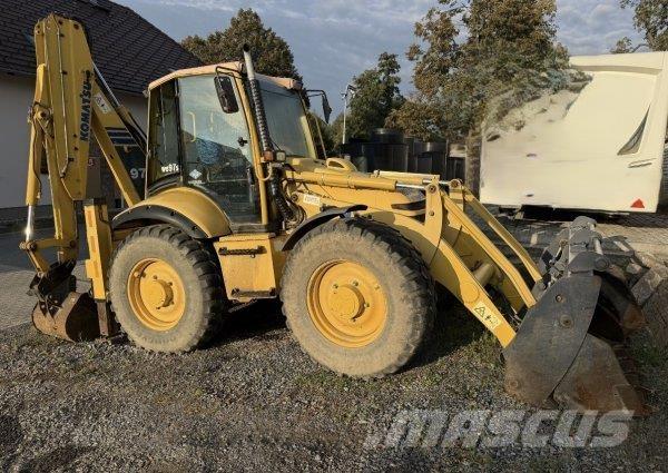 Komatsu WB 97 S2 لوادر ذات جرافات عكسية