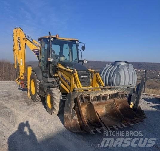 Komatsu WB 97R-8 لوادر ذات جرافات عكسية