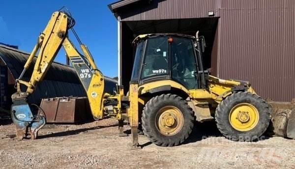 Komatsu WB 97S-2 لوادر ذات جرافات عكسية
