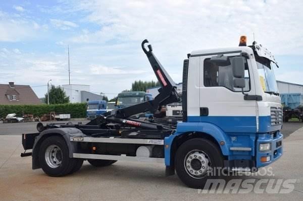 MAN TGM 18.240 شاحنات الرافعات الخطافية