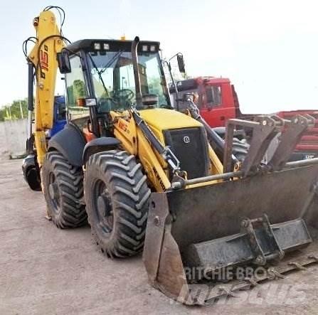 New Holland B115 B لوادر ذات جرافات عكسية