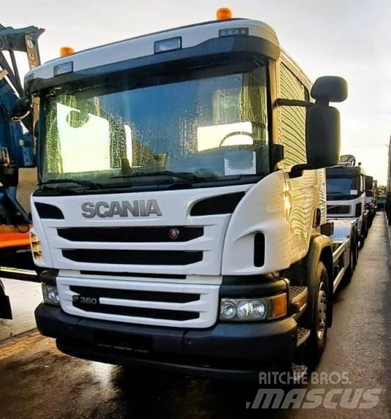 Scania P 360 شاحنات الرافعات الخطافية