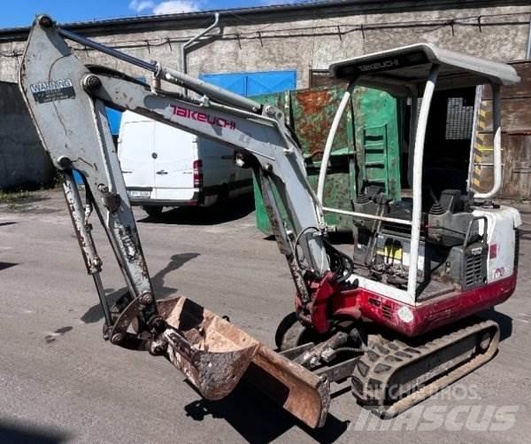 Takeuchi TB 016 حفارات صغيرة أقل من 7 طن (حفارات صغيرة)