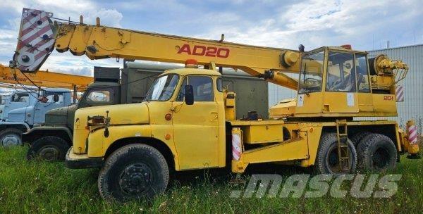 Tatra 148 +ČKD - AD 20 شاحنات الرافعات