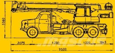 Tatra 148 +ČKD - AD 20 شاحنات الرافعات