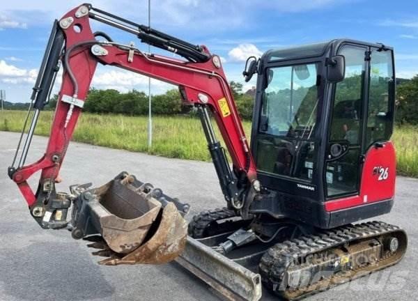 Yanmar SV 26 حفارات صغيرة أقل من 7 طن (حفارات صغيرة)