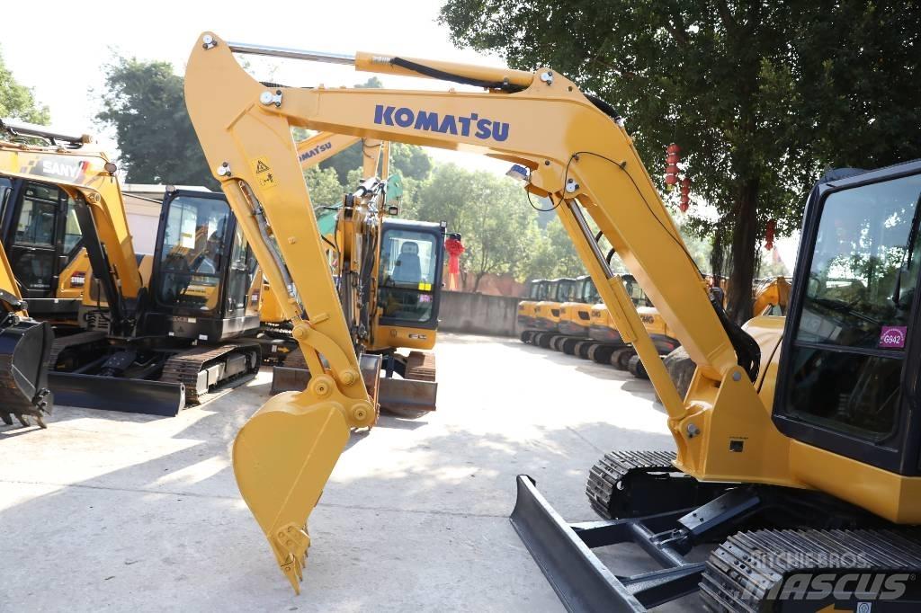 Komatsu PC 56-7 حفارات زحافة