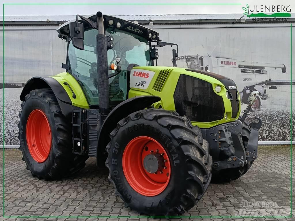 CLAAS Axion 850 CIS الجرارات