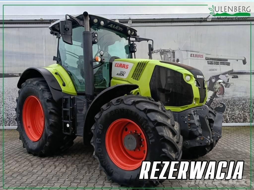 CLAAS Axion 850 CIS الجرارات
