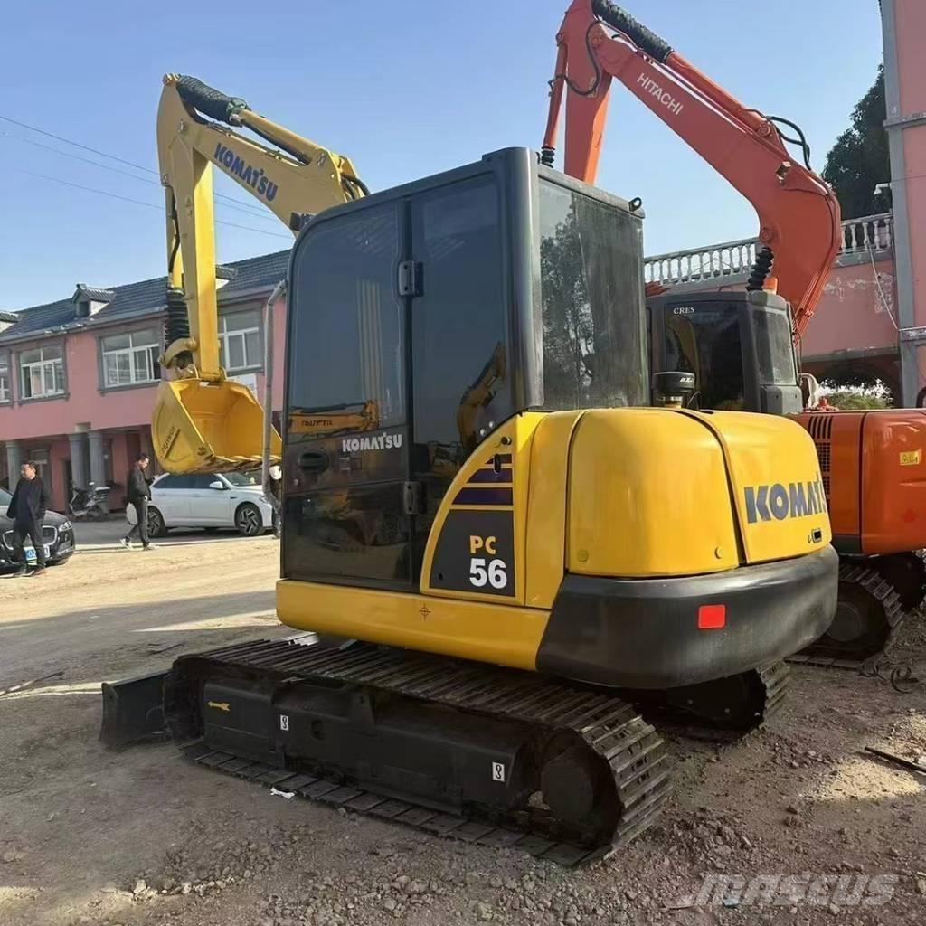 Komatsu PC 56-7 حفارات زحافة