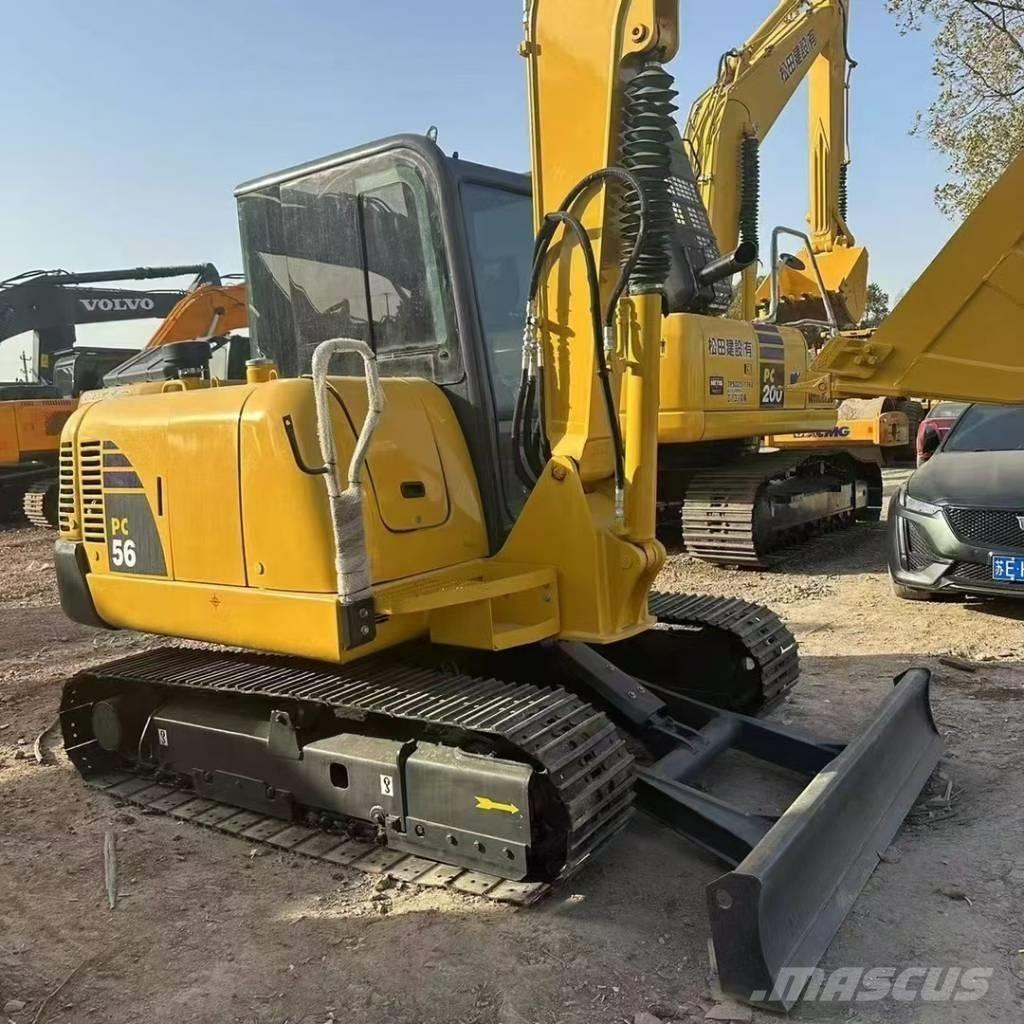 Komatsu PC 56-7 حفارات زحافة