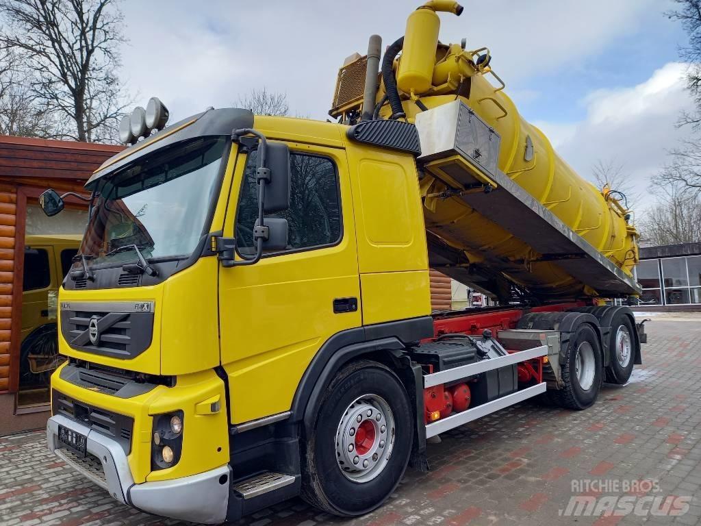 Volvo FMX 450, VACUUM شاحنات مزدوجة / خلخلة