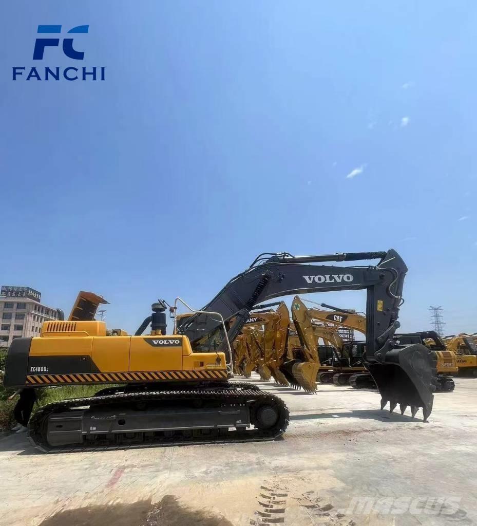 Volvo EC 480 D L حفارات زحافة